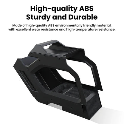 Tesla Cybertruck Aisle Central Storage Box | Lower Center Console Organizer | Multi-Compartment Interior Accessories for Neat & Secure Storage