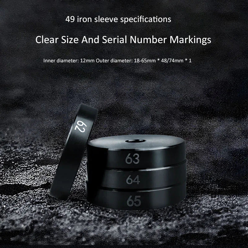 The product is a bearing seal kit with clear size and serial number markings.