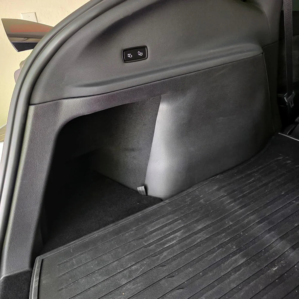 2025+ Tesla Model Y Juniper Trunk Side & C-Pillar Protector Kit – OEM-Fit TPE Interior Cargo Panel Guards for RWD, AWD & Performance