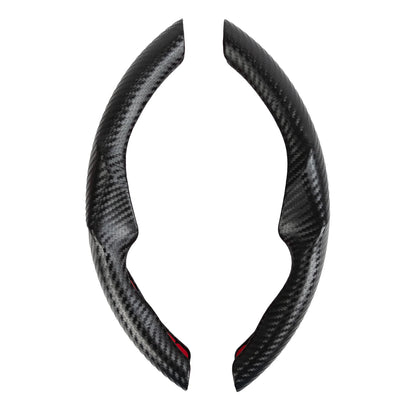 2017–2023 Tesla Model 3 & 2020–2024 Model Y Steering Wheel Sport Grip Caps (Round Wheel Only) – Slip-On Performance Grip Covers, Multiple Style Options