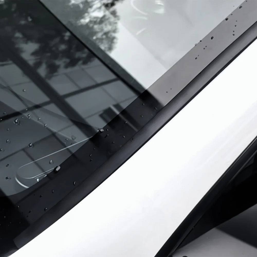 Water Deflector Windshield Seal Strip for Tesla Model 3 (2017–2026+) & Tesla Model Y (2020–2026+) – A-Pillar Rain Guard Silicone Trim, Anti-Leak Interior Protection & Noise Reduction
