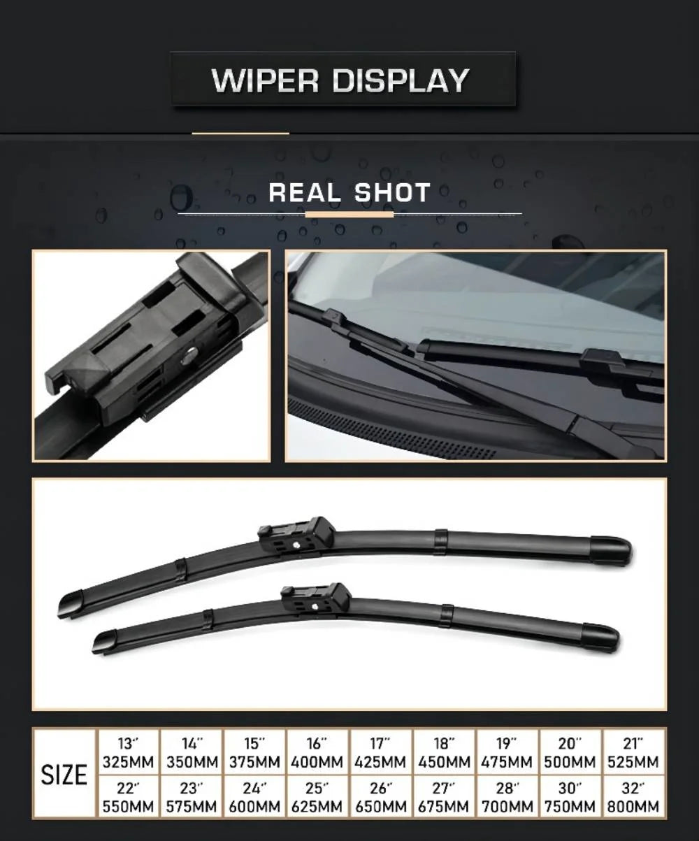 Wiper, If goods are out of stock or damaged, refuse to sign and notify us promptly.