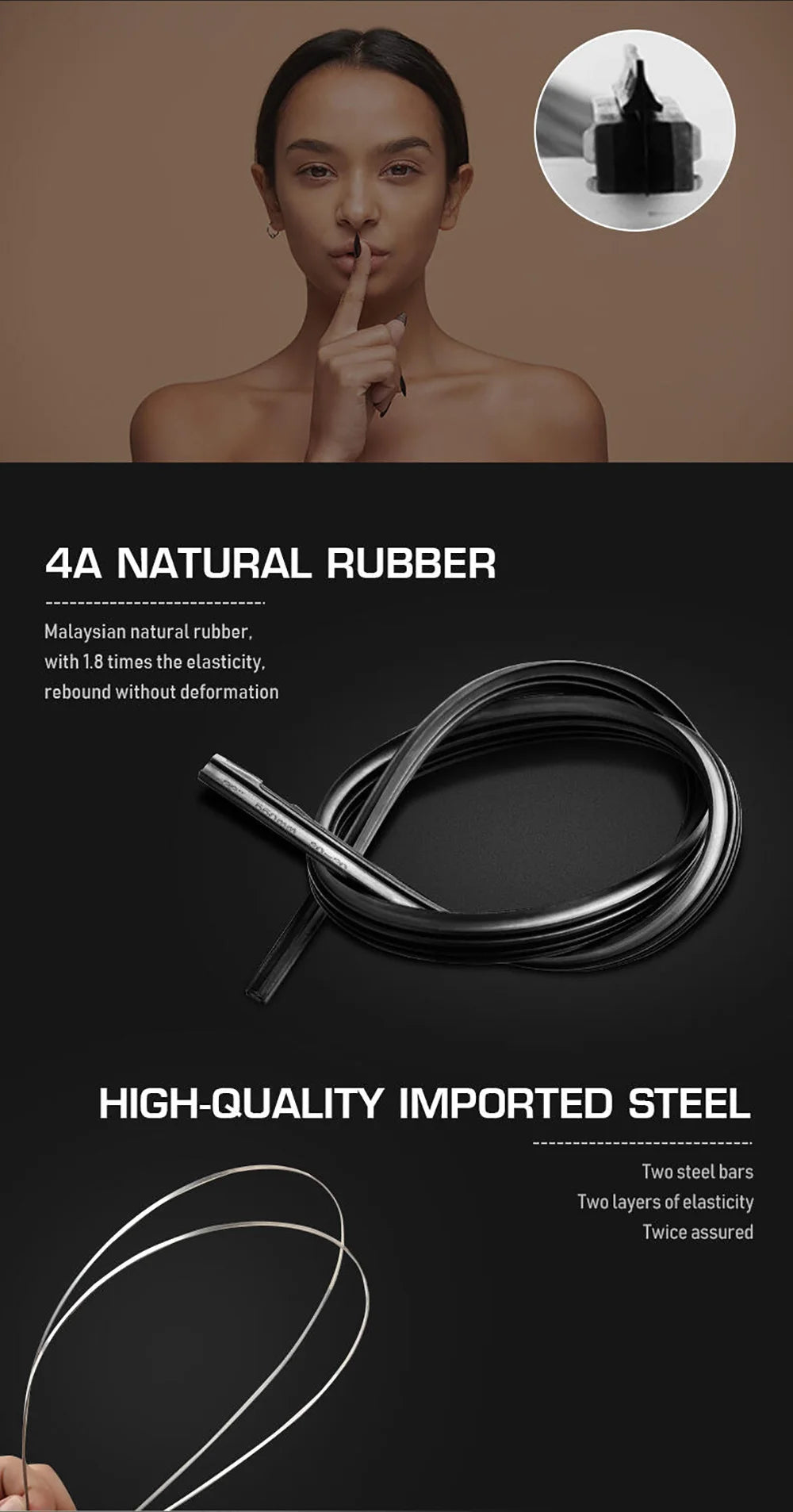 Wiper blades for BMW X1 F48 (2015-2022) made from natural rubber and high-quality imported steel.