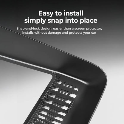 Rear Seat Screen & Air Vent Protective Cover for Tesla Model 3 Highland (2024+) & Tesla Model Y Juniper (2025+) – Full Protection Anti-Scratch Impact Guard Interior Accessory