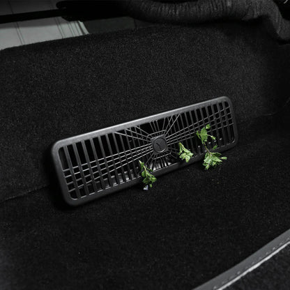Premium Under-Seat Vent Covers for Tesla Model Y Juniper (2025.03+) – Custom Fit Anti-Drop Gap Blockers for Seat Air Vent Protection | Durable ABS Interior Organizer Accessories (2-Piece Set)