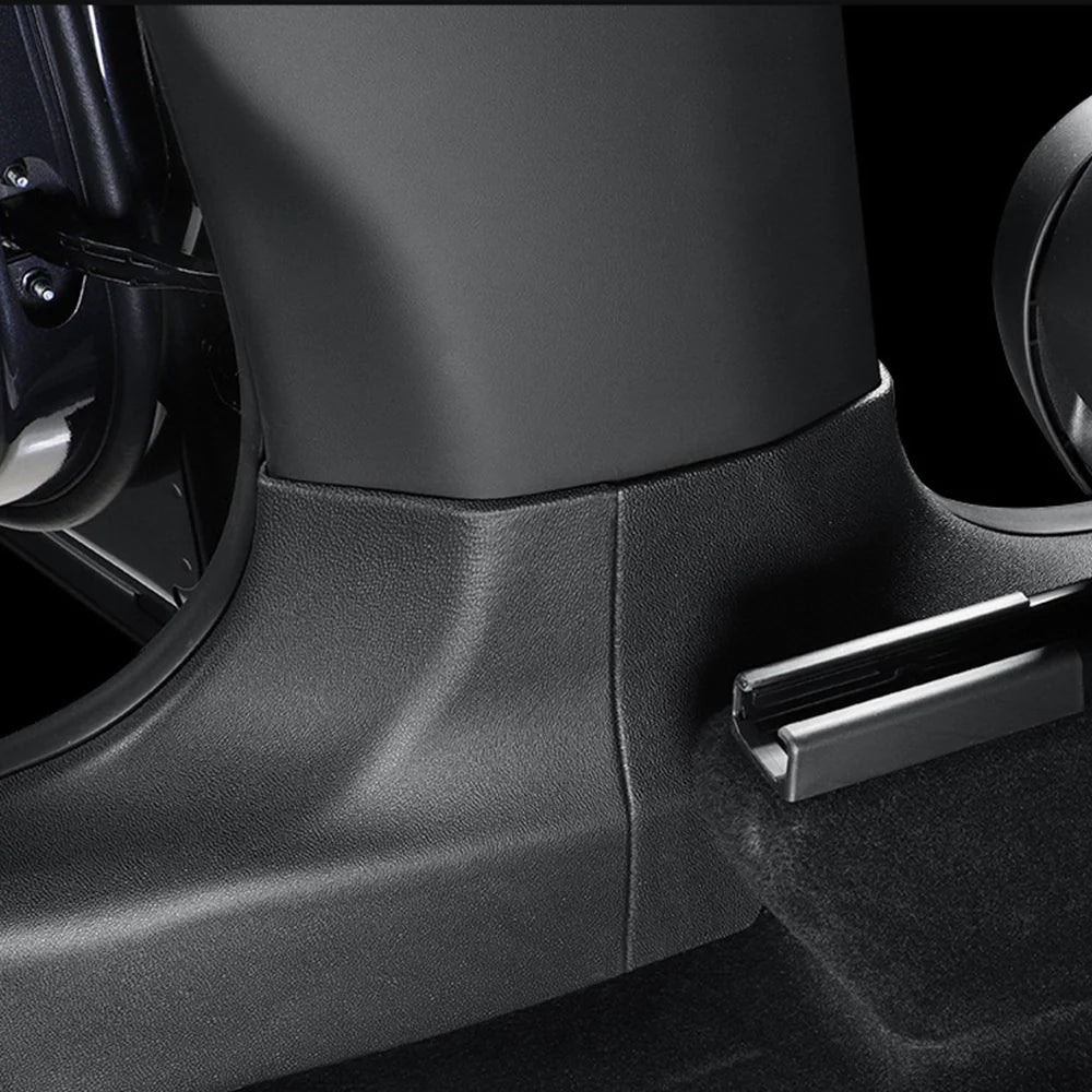 2025+ Tesla Model Y Juniper Door Sill Protector Set (5PCS) | Premium Custom-Fit TPE Interior Entry Guards | OEM-Style Anti-Scratch Door Threshold Covers