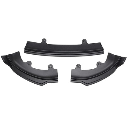 ABS Front Lip Spoiler for Tesla Model Y Juniper 2025+ | Aerodynamic Front Bumper Lip Splitter | 3-Piece Design | Matte & Carbon Texture Options | No-Drill 3M Installation