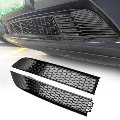 Split Insect Net Front Bumper Grill for Tesla Model Y 2020-2024 — Protective Front Bumper Mesh Guard (Not Compatible with Performance Model)