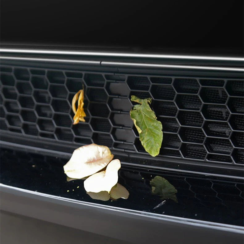 Split Insect Net Front Bumper Grill for Tesla Model Y 2020-2024 — Protective Front Bumper Mesh Guard (Not Compatible with Performance Model)