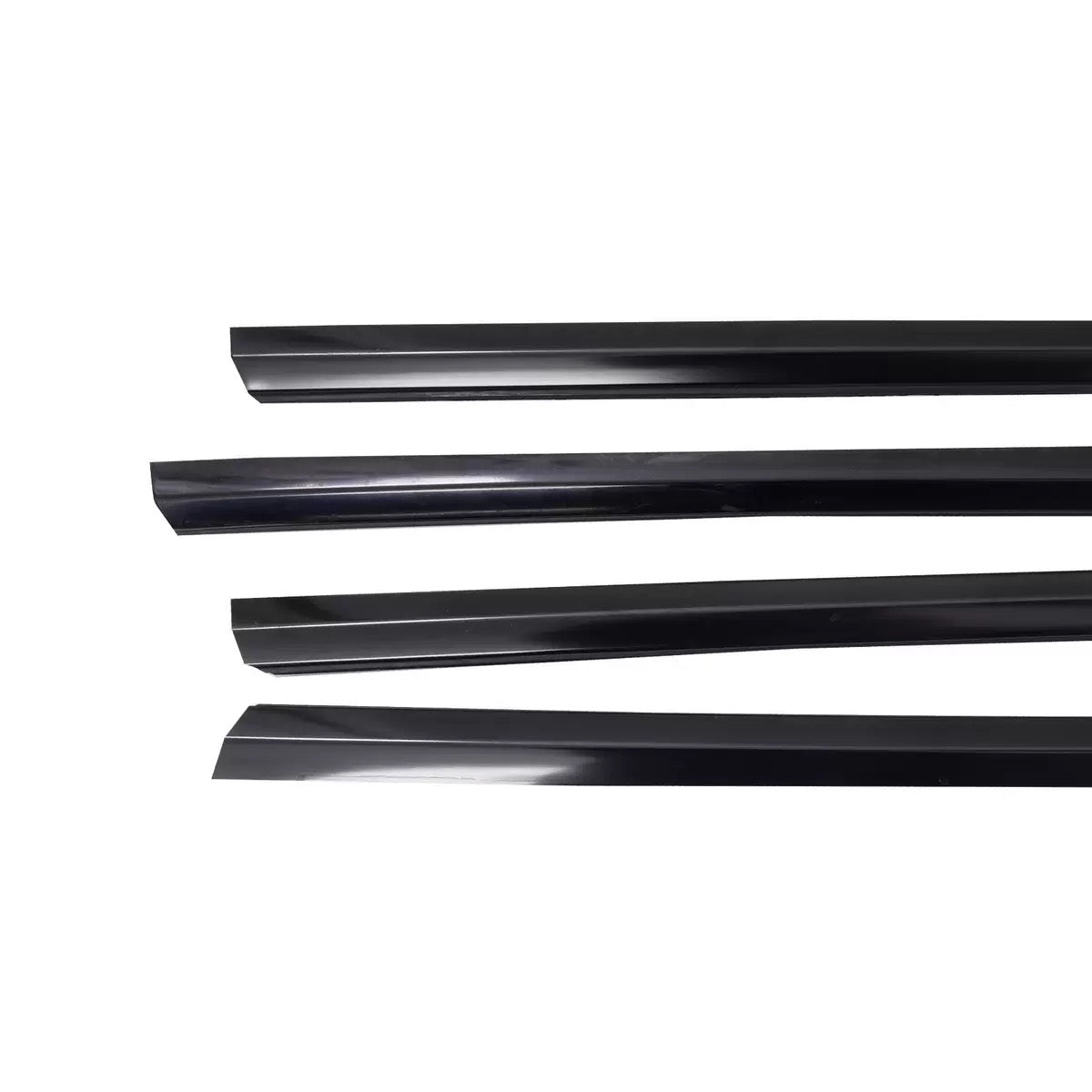 Rear Door Window Glazing Trim Molding OEM 1080745-01-J for Tesla Model 3 2017-2023 Exterior Door Glass Weatherstrip Replacement