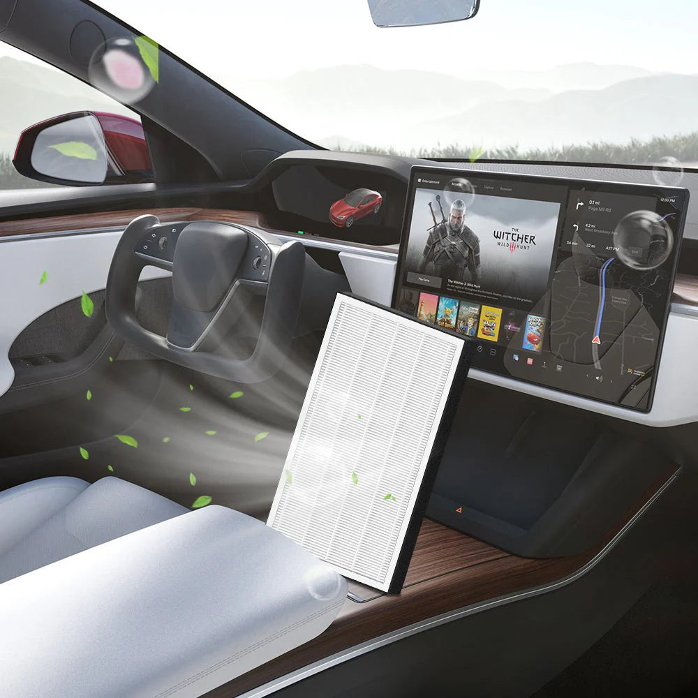 Cabin Air Filter for Tesla Model S 2016–2024 | High-Efficiency Activated Carbon Air Filter Replacement