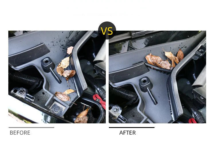 Tesla Model Y 2020-2025 Air Inlet Anti-Blocking Cover | Engine Hatch Protection, Debris Blocker Tesla Parts