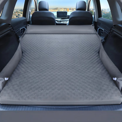 Premium Air Mattress for Tesla Model S/3/Y/X – Self-Inflating Car Bed with Thickened Support, Suede Surface, and Anti-Collision Design for Camping & Road Trips