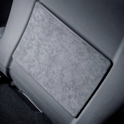 Alcantara Seat Back Protector for Tesla Model 3 Highland (2023+) & Model Y Juniper (2025+) | Anti-Kick Protection | 2-Pack Front Seat Covers