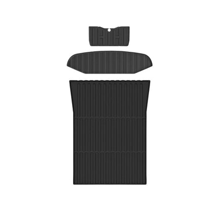 All-Weather Front & Rear Trunk Mats for Tesla Cybertruck (2024–On) | Custom Fit TPE Cargo Liners, Waterproof & Easy Clean