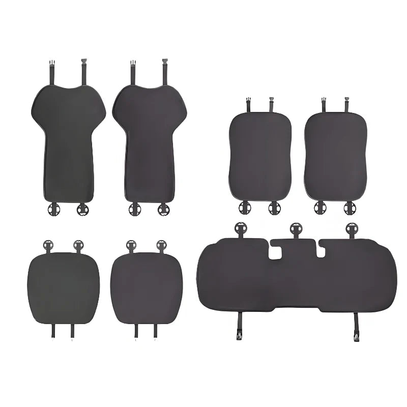 All-Weather Ice Silk Seat Cushion for Tesla Model Y Juniper & Model 3 Highland | Custom Fit, Breathable Cooling Comfort