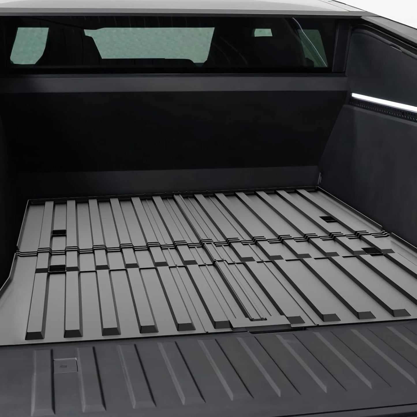 All-Weather TPE Floor Mats for Tesla Cybertruck 2024+ | Custom Fit, Eco-Friendly, Waterproof & Anti-Slip