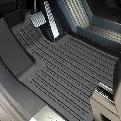 All-Weather TPE Floor Mats for Tesla Cybertruck 2024+ | Custom Fit, Eco-Friendly, Waterproof & Anti-Slip