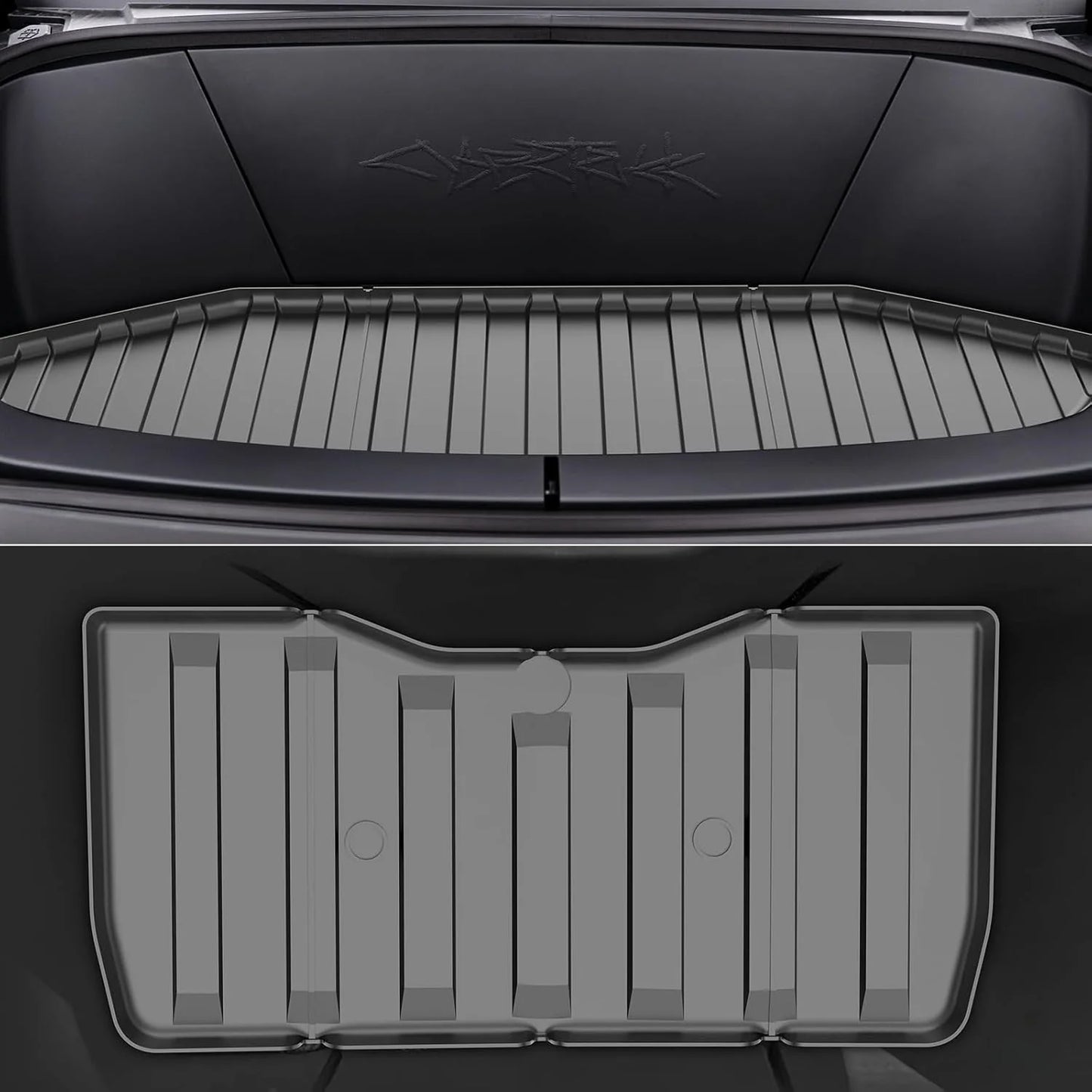 All-Weather TPE Floor Mats for Tesla Cybertruck 2024+ | Custom Fit, Eco-Friendly, Waterproof & Anti-Slip