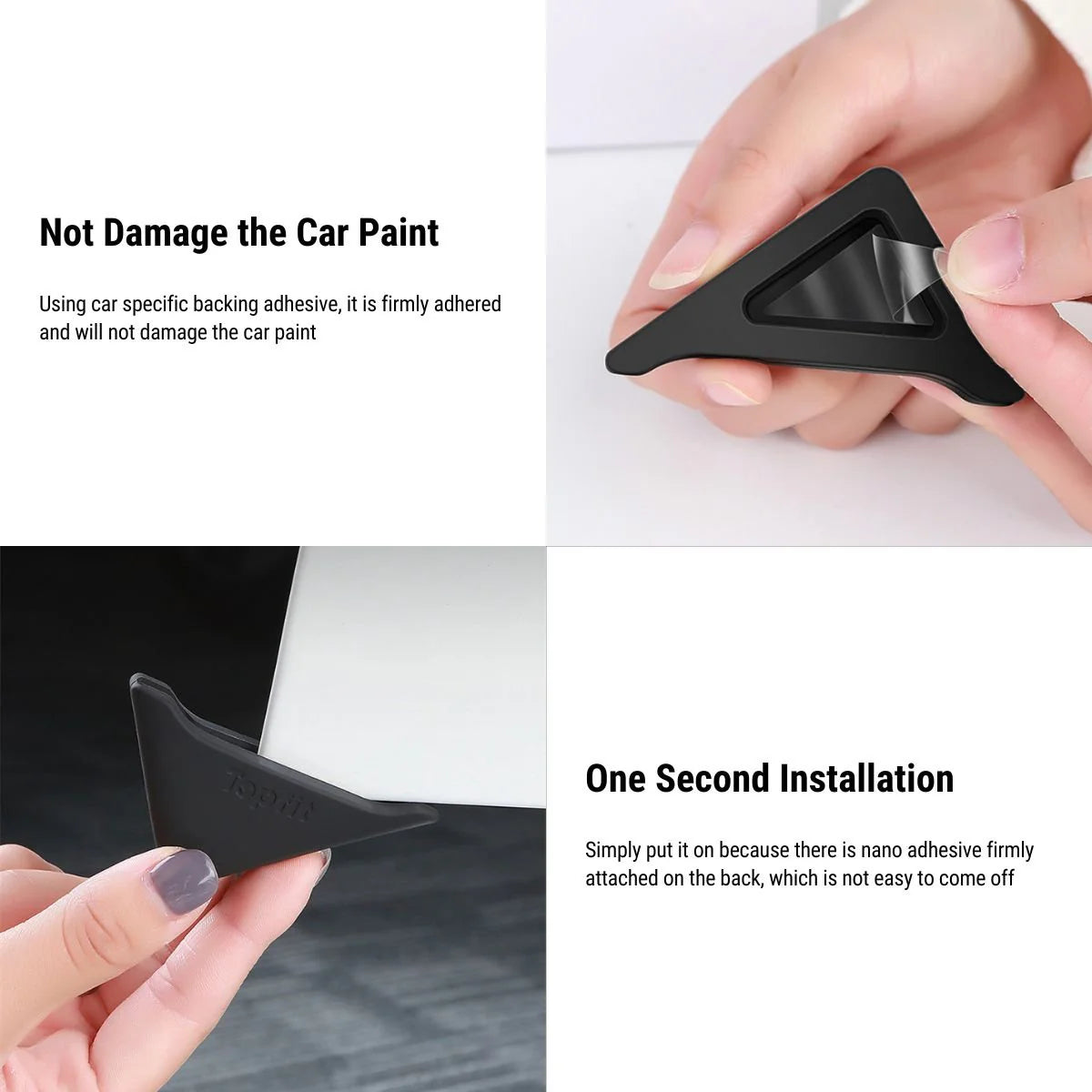 Anti-Scratch Door Edge Guard for Tesla Model 3, Model Y, Model S, Model X – Durable Rubber Protective Trim (1 Set)