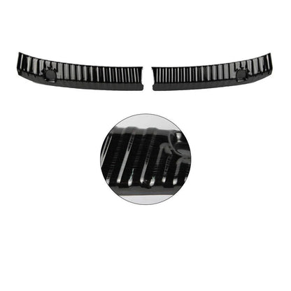 Anti-Scratch Rear Bumper Protector for Tesla Model Y 2020–2025 | Stainless Steel Trunk Sill Guard with Carbon Fiber Texture Tesla Parts