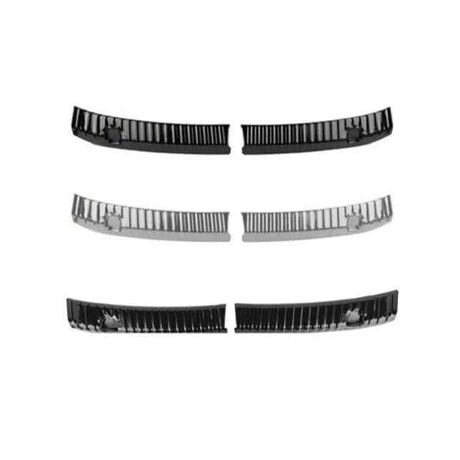 Anti-Scratch Rear Bumper Protector for Tesla Model Y 2020–2025 | Stainless Steel Trunk Sill Guard with Carbon Fiber Texture Tesla Parts