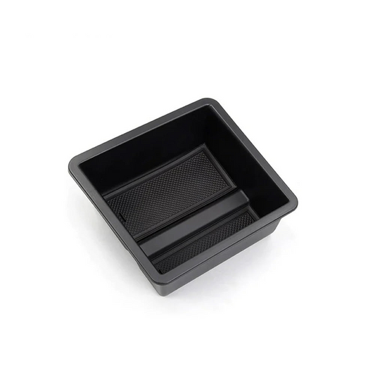 Armrest Organizer for Tesla Model 3 (2021–2023.10) & Model Y (2020–2025.03) – Custom-Fit Center Console Storage Tray with Double-Layer Design