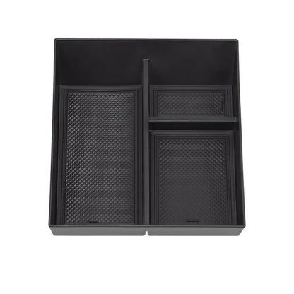 Upper & Lower Armrest Storage Box Organizer for Tesla Cybertruck (2024–Present) | Center Console Space Optimization