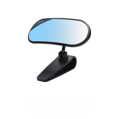 Tesla Baby Car Rear View Mirror for Infants & Toddlers | 360° Adjustable Wide-Angle Safety Mirror | Clip-On or Adhesive Installation | Shatterproof ABS Glass