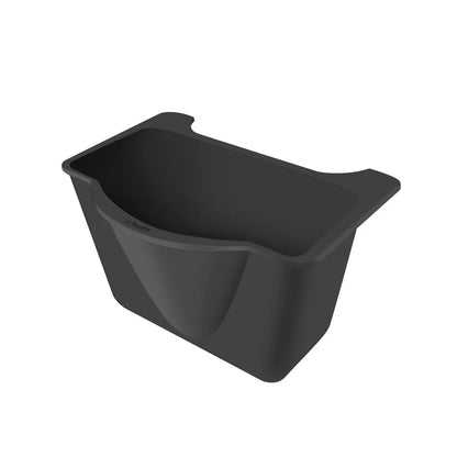 Rear Center Console Organizer for Tesla Model 3 Highland (2024+) / Model Y (2020–2025) | Flocked OEM Fit | Noiseless Silicone | Waterproof & Easy-Clean Design