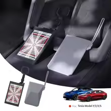 Smart Key Card Cover Case for Tesla Model Y Model 3 Model S Model X / Highland – Protective Remote Key Shell Holder with Keychain Styling Accessory