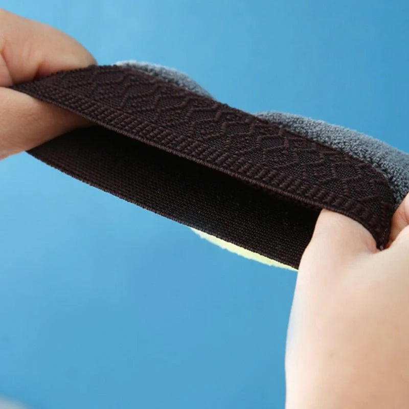 Bear Paw Coral Fleece Car Cleaning Gloves for Tesla Model S/Y/X/3 – Ultra-Soft, Lint-Free Wiping Mitts (2PCS)