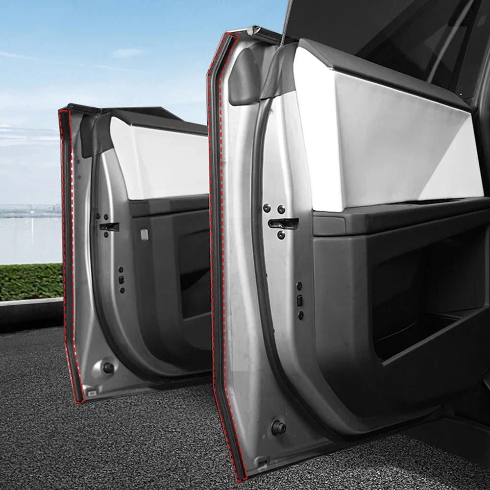 Car Door Seal Kit for Tesla Cybertruck (2024–Present) | Wind Noise Reduction & Weatherproof Door Sealing Strips