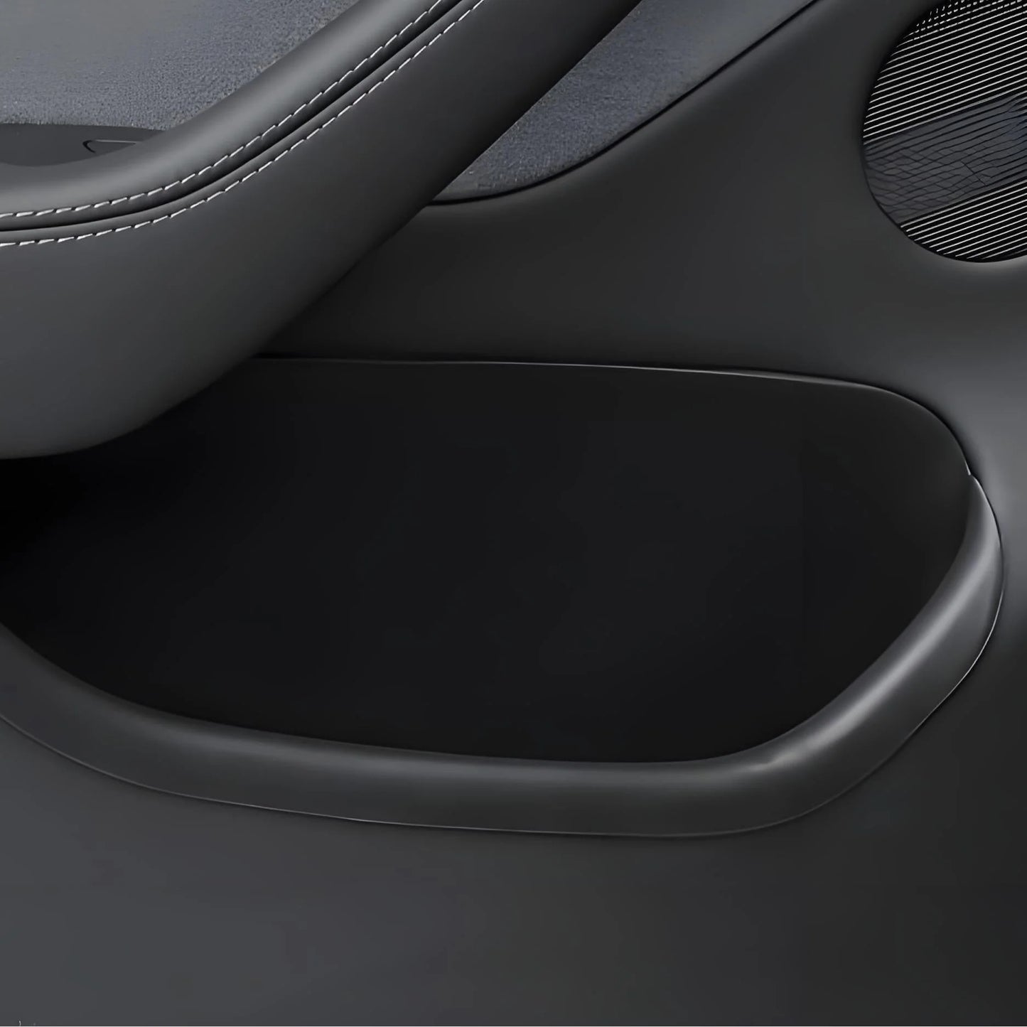 TPE Car Door Side Storage Box for Tesla Model Y Juniper (2024 Refresh) – 4PCS Door Pocket Organizer, Scratch Protection & Noise-Reducing Design