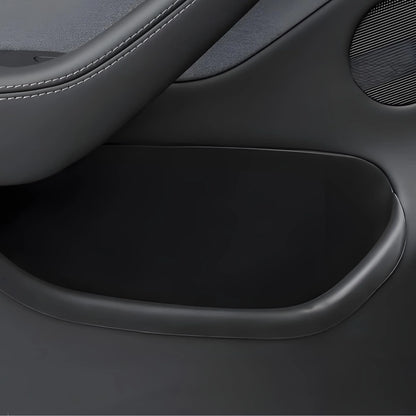 TPE Car Door Side Storage Box for Tesla Model Y Juniper (2024 Refresh) – 4PCS Door Pocket Organizer, Scratch Protection & Noise-Reducing Design
