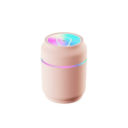 Mini Portable Car Humidifier – USB Personal Air Humidifier with Quiet Operation, LED Night Light, 2 Spray Modes & Auto Shut-Off