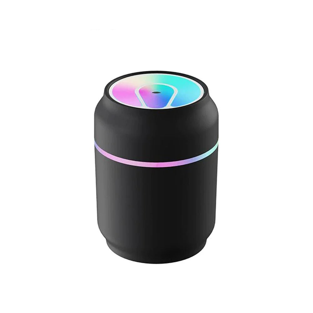 Mini Portable Car Humidifier – USB Personal Air Humidifier with Quiet Operation, LED Night Light, 2 Spray Modes & Auto Shut-Off