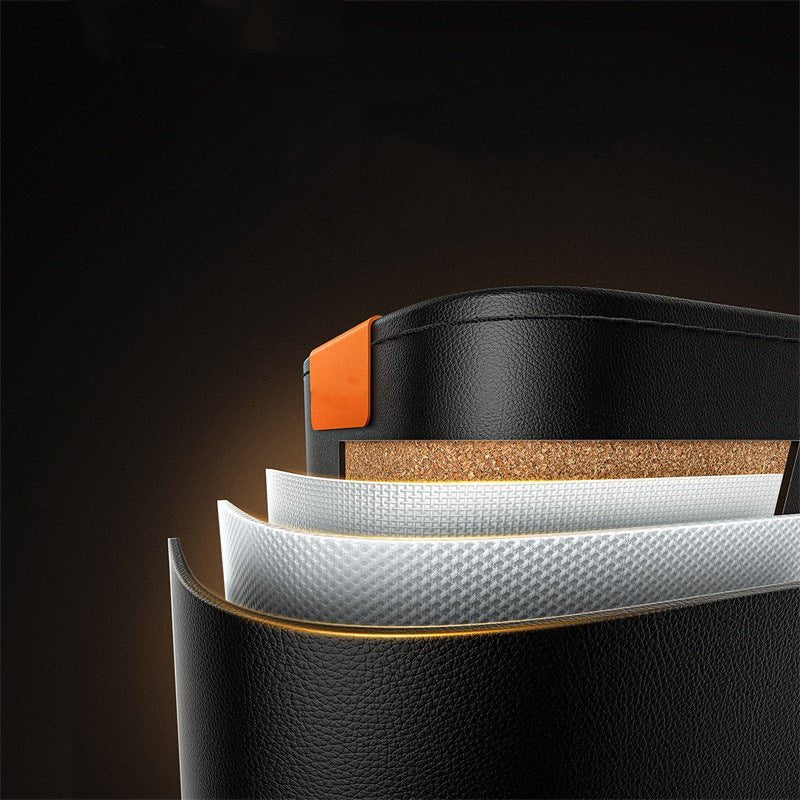 Premium Leather Car Seat Gap Filler Organizer for Tesla Model 3/Y/S/X – Custom Fit Console Side Pocket Storage