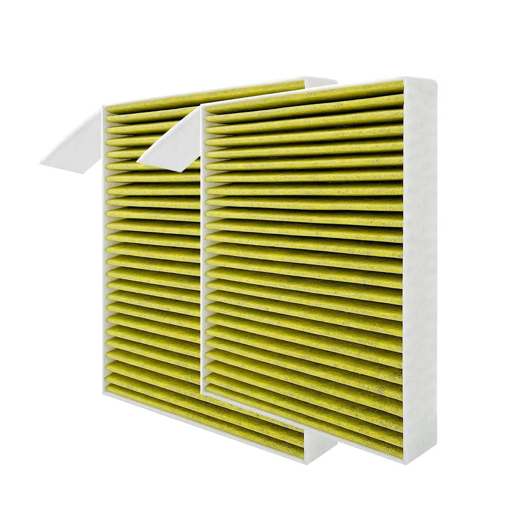 HEPA Activated Carbon Cabin Air Filter for Tesla Model Y & Model 3 (2017–2025) – 6-Layer High-Efficiency Replacement Filter (2 PCS)