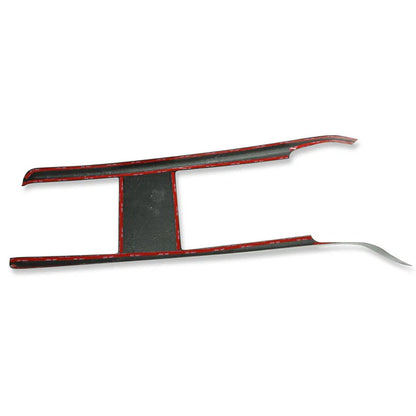 Carbon Fiber Center Console Trim Panel for Tesla Model S/X (2022+) – Full Cover Interior Upgrade