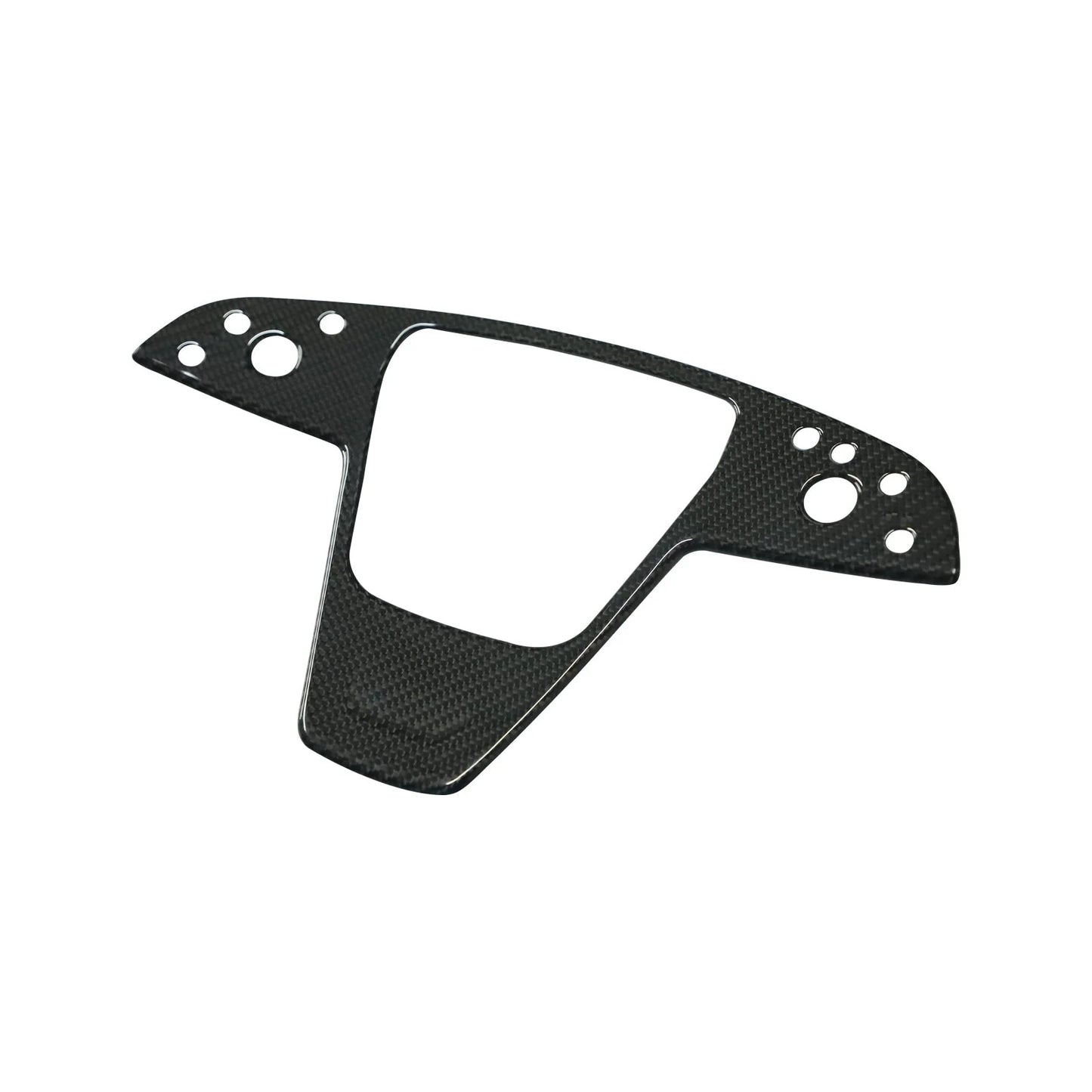 Carbon Fiber Yoke Steering Wheel Trim Cover for Tesla Model S/X (2021+) – Real Carbon Fiber Interior Upgrade