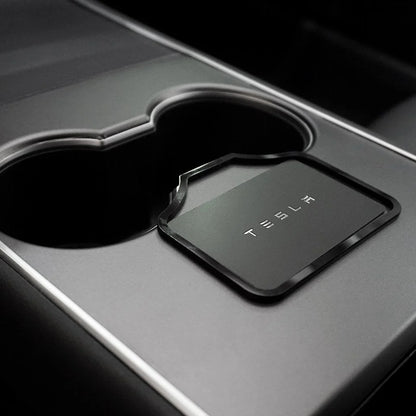 Tesla Key Card Holder for Model 3 & Model Y – Center Console CardRails™ Anti-Slip Key Card Organizer