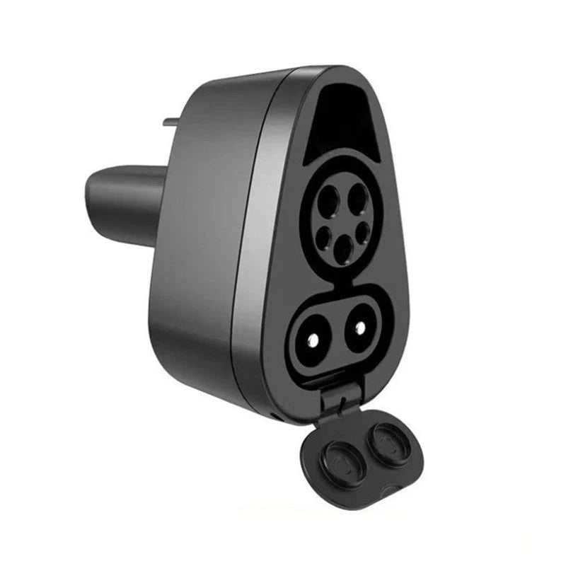 CCS1 & J1772 2-in-1 Charging Adapter for Tesla – Fast & Level 2 Charging Support