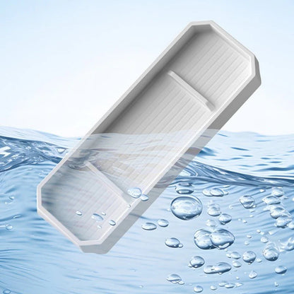 Behind-Screen Center Console Storage Box for Tesla Cybertruck (2024 & Newer) – Anti-Slip Silicone Organizer Tray