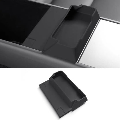 Center Console Glasses Tray for Tesla Model Y Juniper (2025+) & Model 3 Highland (2023.10+) | Silicone Non-Slip Organizer