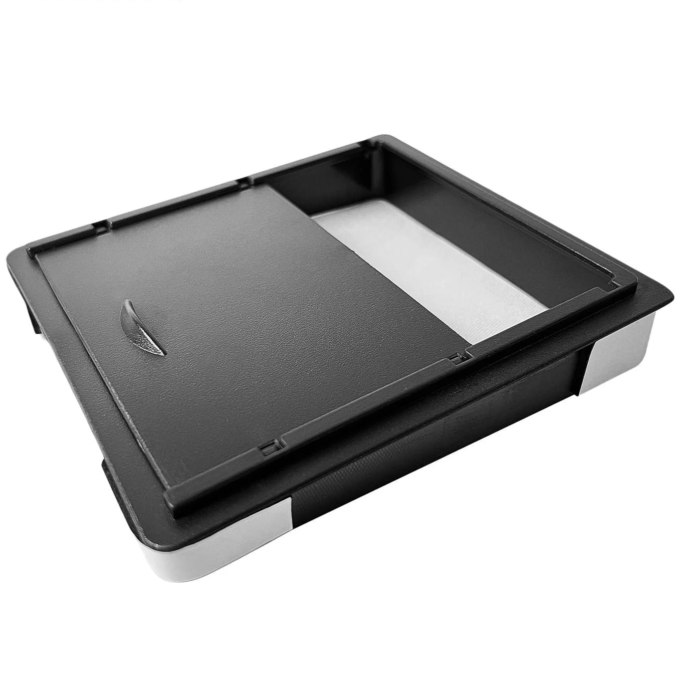 Center Console Armrest Hidden Storage Box for Tesla Model 3 (2017–2023.10) & Model Y (2020–2024) | Premium ABS Organizer with OEM Fit