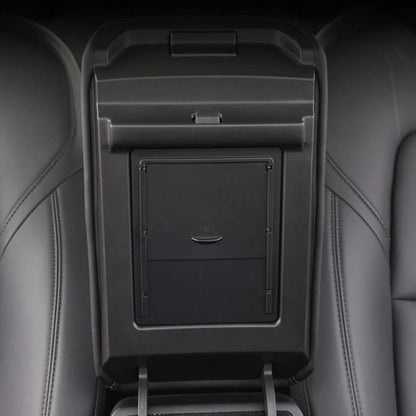 Center Console Armrest Hidden Storage Box for Tesla Model 3 (2017–2023.10) & Model Y (2020–2024) | Premium ABS Organizer with OEM Fit