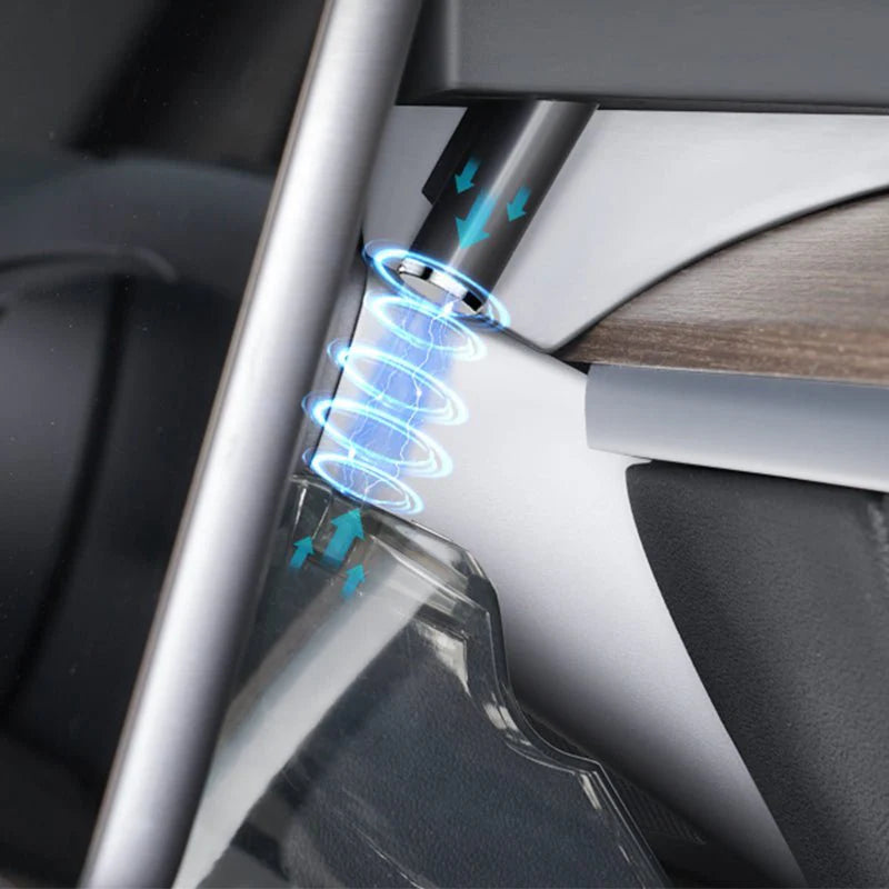 Under-Screen Center Console Organizer for Tesla Model 3 Highland & New Model Y – Maximize Storage & Keep Interior Clutter-Free