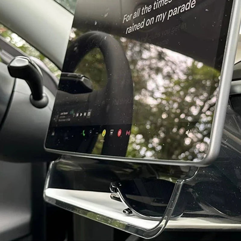 Under-Screen Center Console Organizer for Tesla Model 3 Highland & New Model Y – Maximize Storage & Keep Interior Clutter-Free