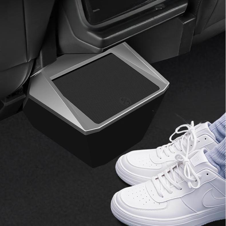 Center Console Trash Can & Storage Organizer for Tesla Cybertruck (2024-On) – Custom-Fit Waste Bin with Integrated Compartments